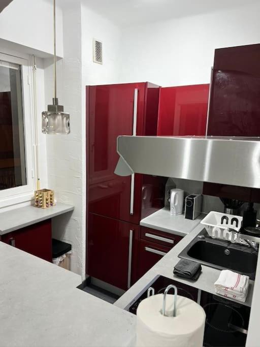 Nice Sejour Detente Studio Lumineux Balcon Cuisine Equipee Wifi Exterior photo