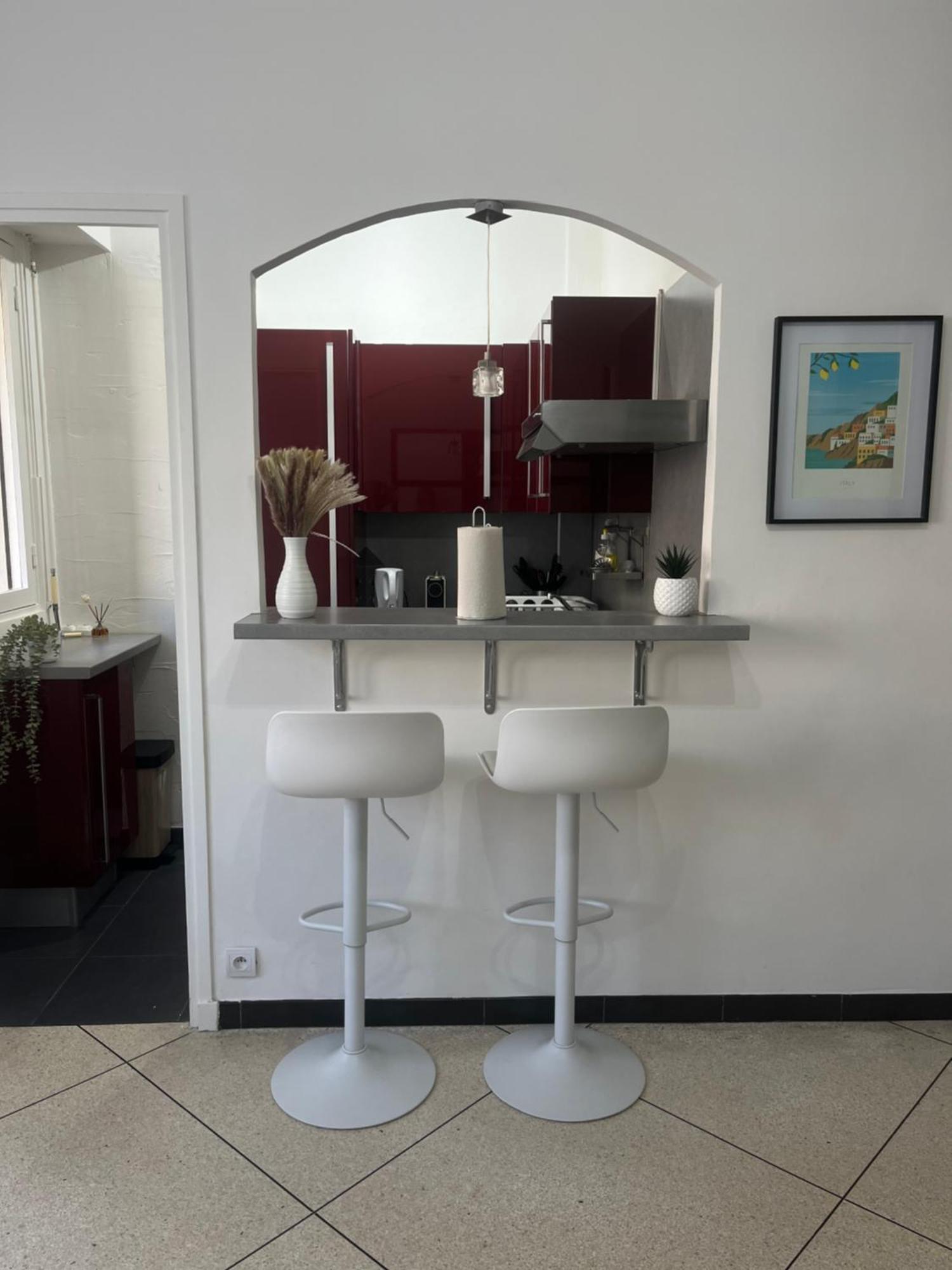 Nice Sejour Detente Studio Lumineux Balcon Cuisine Equipee Wifi Exterior photo